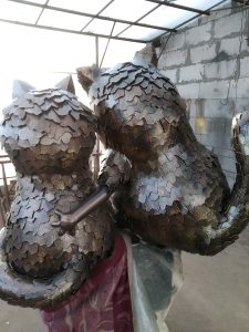 Кованные скульптура