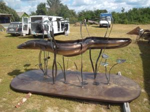 Кованные скульптура