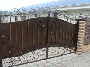 Кованные ворота