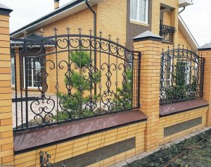 Кованые заборы